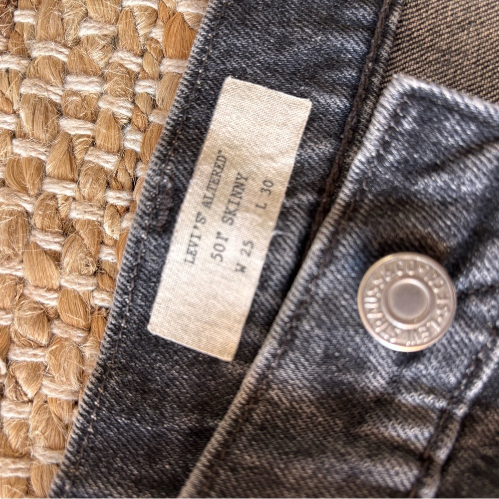 Altered Levi’s 501s - image 3